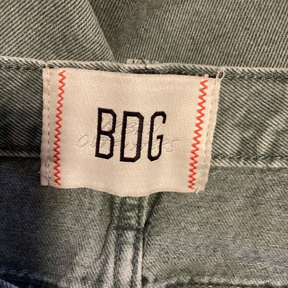 BDG Men's Green Carpenter Jeans Double Knee Work Pants - Picture 8 of 10